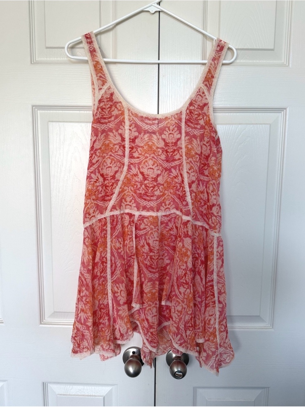 Free People Floral Mini Slip Dress